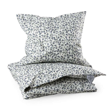 Sebra Sängkläder - Baby - Blue Olive