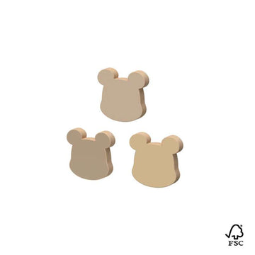 Cam Cam Copenhagen Tränaglar Björn - 3-pack - FSC 100%
