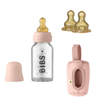 BIBS Flaskpaket - No1 - Liten - Blush/Blush