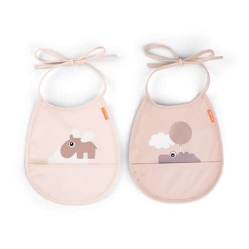Done By Deer Mini Hagesmek m. Ficka - 2 st. - Happy Clouds - Puder