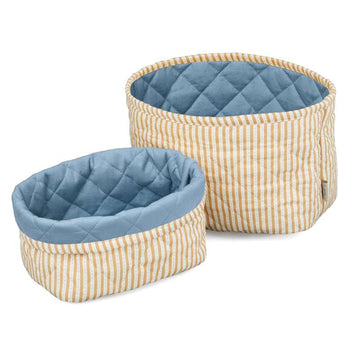 Cam Cam Copenhagen Quiltade Förvaringskorgar - 2 st. - OCS - Oatfield