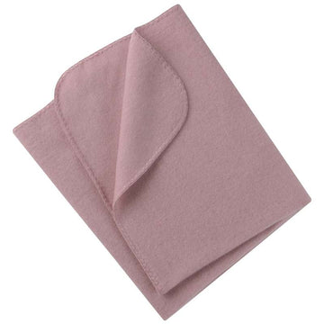 Engel Natur Babyfilt - Ullfleece - 80x100 - Rosewood Melange