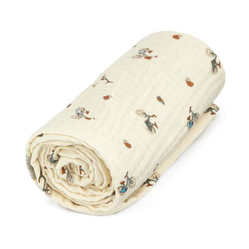Cam Cam Copenhagen Muslin Babytäcke - GOTS - Cyklar