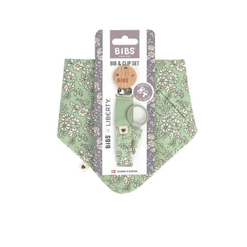 BIBS Accessoarer - Bandana Filtduk och Sutterband - Liberty - Capel/Sage