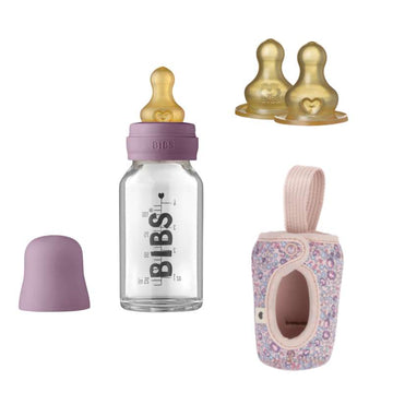 BIBS Flaskpaket - No8 - Liten - Mauve/Eloise