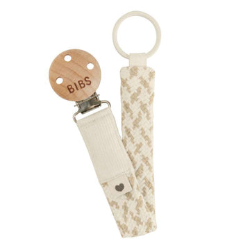 BIBS Tillbehör - Paci Braid Suttessnöre - Ivory/Vanilla