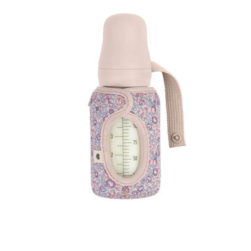 BIBS Flaska - Sleeve för Sutteflaska - Liten - 110 ml. - Eloise/Blush