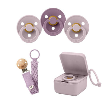 BIBS Bundle - No4 - Dämpad lila/Mauve