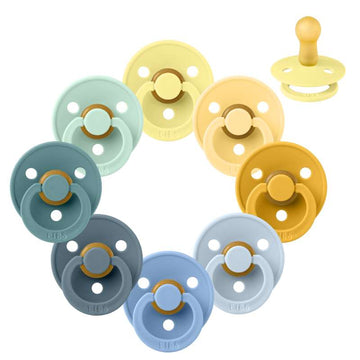Bibs Rund Colour Napp - Sampak - 8 st. - strl. 2 - Sommar vid stranden