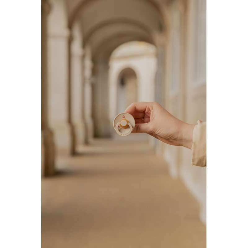 Bibs Rund Colour Napp - Sampak - 8 st. - strl. 3 - Vanilj