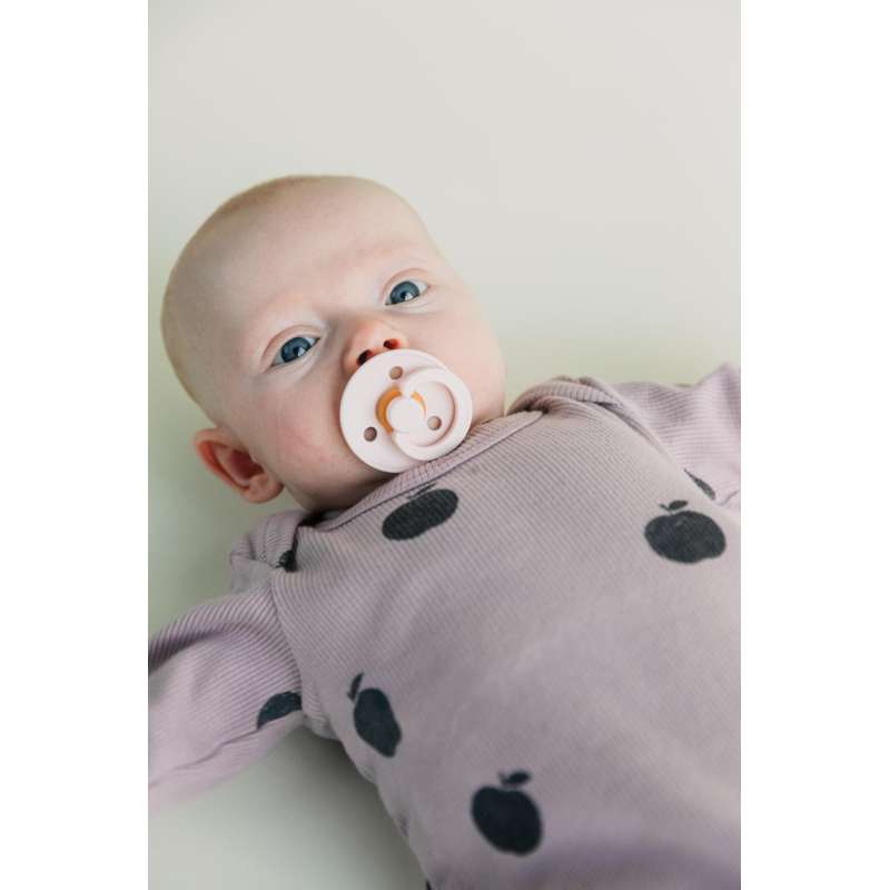 BIBS Rund Colour Sut - Str. 2 - Naturgummi - Petal