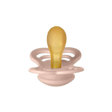 Bibs Supreme Napp - strl. 2 - naturgummi - Blush