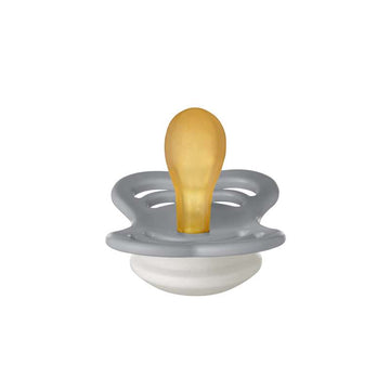 Bibs Supreme Napp - strl. 1 - naturgummi - GLOW - Moln