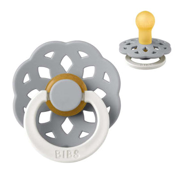 Bibs Boheme Napp - strl. 1 - naturgummi - GLOW - Moln
