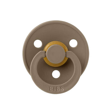 BIBS Symmetrisk Colour Sut - strl. 2 - naturgummi - Mörk ek