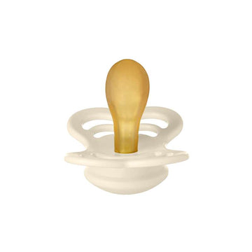 Bibs Supreme Napp - strl. 2 - naturgummi - Elfenben