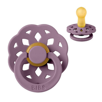 Bibs Boheme Napp - strl. 2 - naturgummi - Mauve