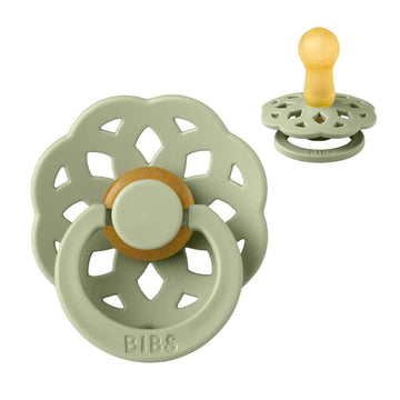Bibs Boheme Napp - strl. 2 - naturgummi - Sage