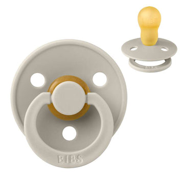 Bibs Rund Colour Napp - strl. 3 - naturgummi - Sand