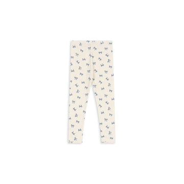 Konges Sløjd Minnie Byxor - GOTS - Bow/Bleu