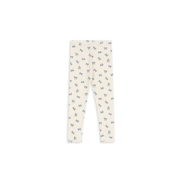 Konges Sløjd Minnie Byxor - GOTS - Bow/Bleu