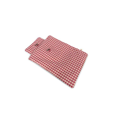 Konges Sløjd Dukkesengetøj - Bubblegum Check