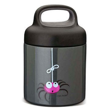 Carl Oscar LunchJar Termobeholder - 0.3L - Edderkop - Grå