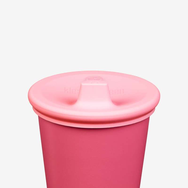 Klean Kanteen Kid Cup Sippy Lock till 296ml Cup - 2-Pack - Rosa/Tie Dye 