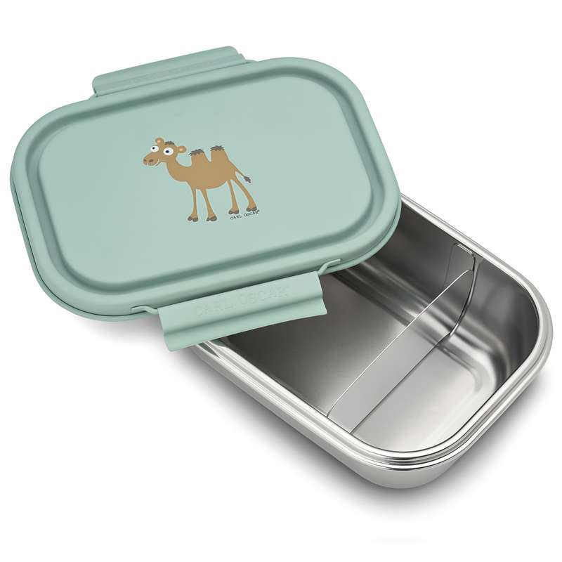 Carl Oscar Steelish Lunchbox - Kids - Kamel - Mint