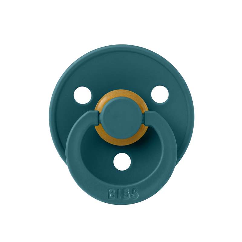 BIBS Symmetrisk Colour Sut - strl. 1 - naturgummi - Forest Lake 