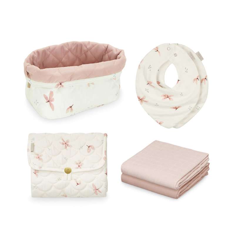 Cam Cam Copenhagen Babypresentset - Liten - Vindblomma Crème 