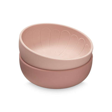 Cam Cam Copenhagen Skål - Blomma - 2-pack - Rosmix 