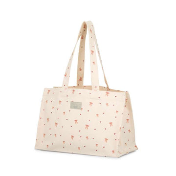 Cam Cam Copenhagen Canvas Tote Bag - GOTS - Bows 