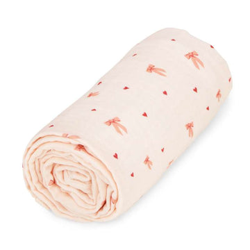 Cam Cam Copenhagen Muslin Babyfilt - GOTS - Bows 