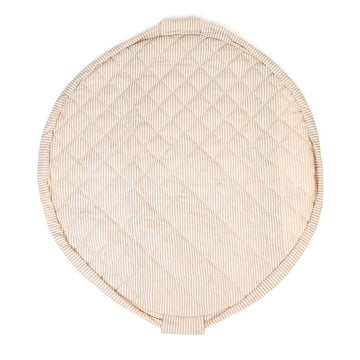 Play & Go Soft Organic - 2-i-1 Förvaringsmatta/Lekmatta - Stripes Blue