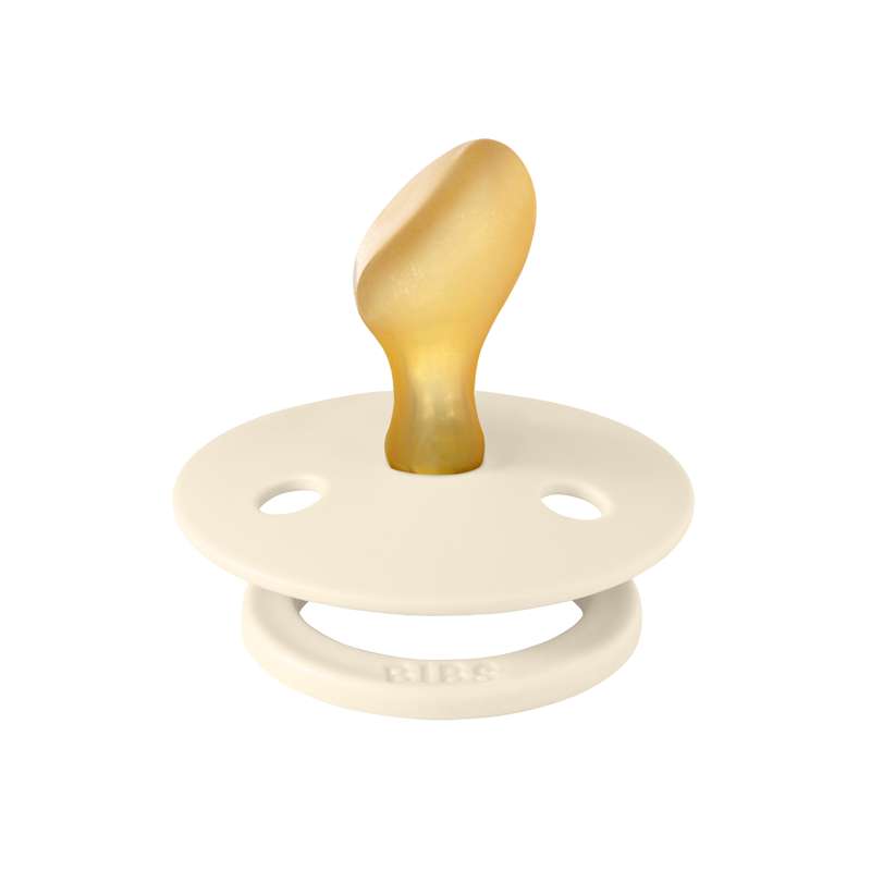 Bibs Anatomisk Colour Napp - strl. 2 - naturgummi - Elfenben 