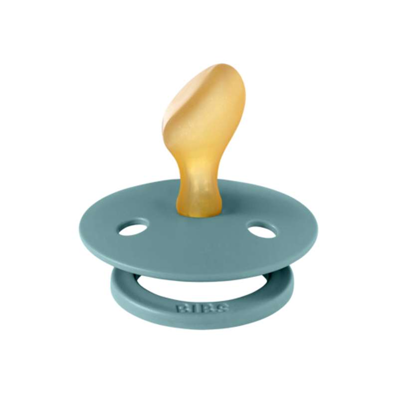 Bibs Anatomisk Colour Napp - strl. 2 - naturgummi - Islands hav 