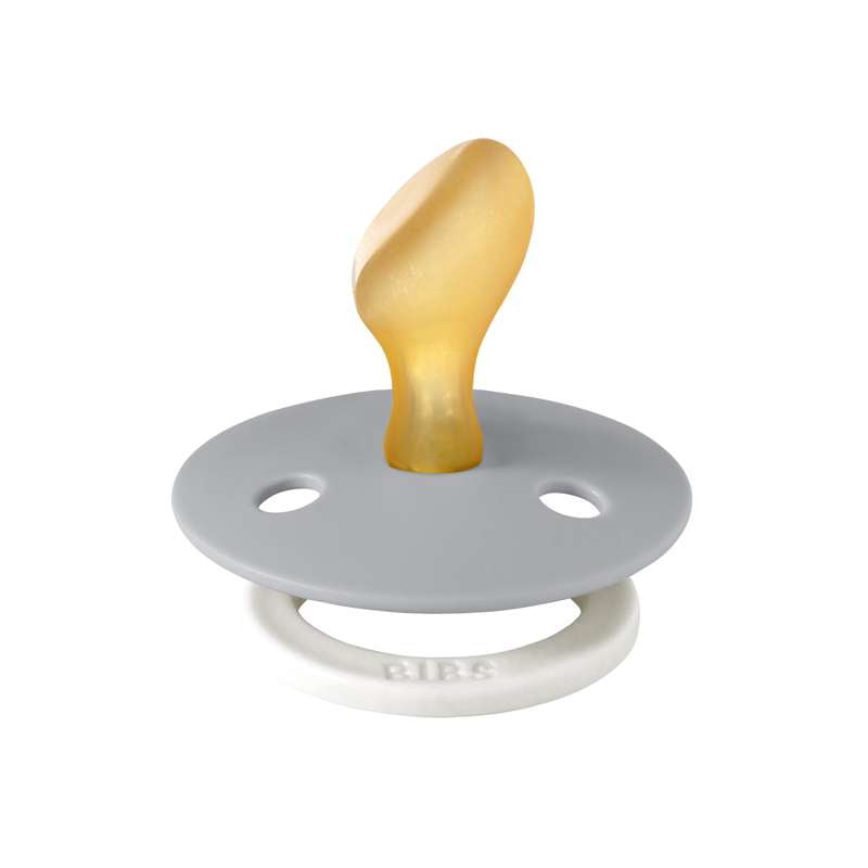 Bibs Anatomisk Colour Napp - strl. 2 - naturgummi - GLOW - Moln 
