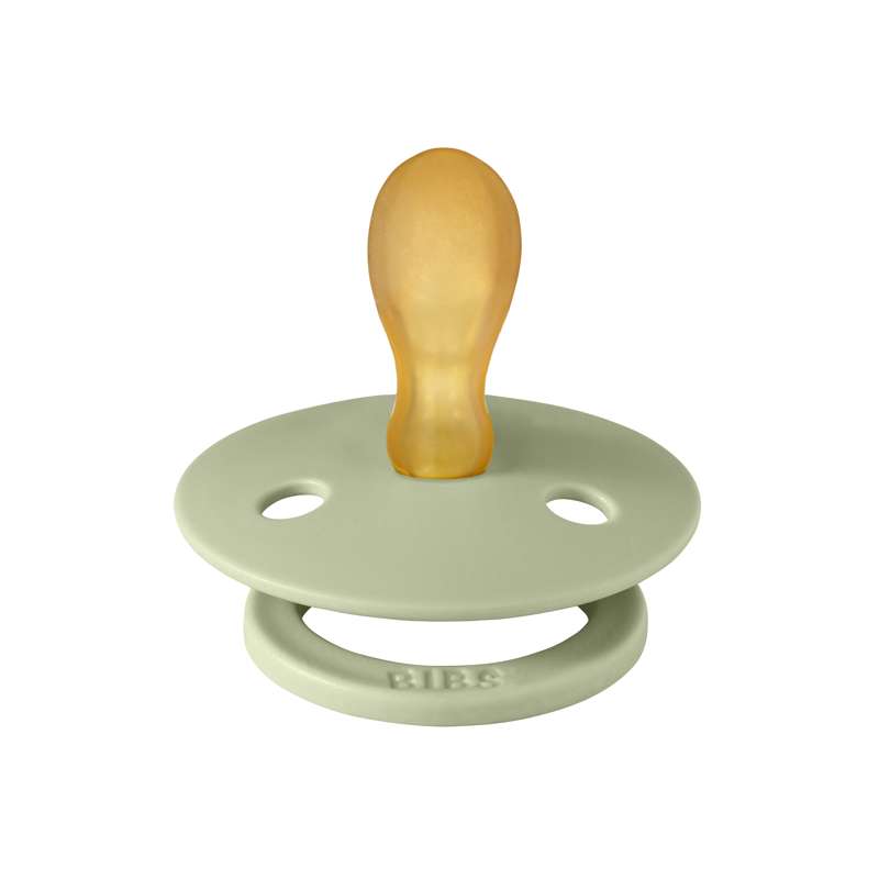 BIBS Symmetrisk Colour Sut - strl. 2 - naturgummi - Salvia 