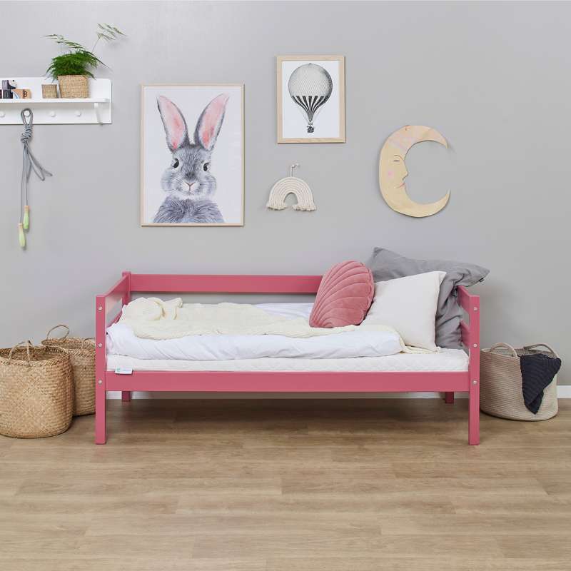 Hoppekids ECO Comfort - Juniorsäng - 70x160 cm. - Barockros