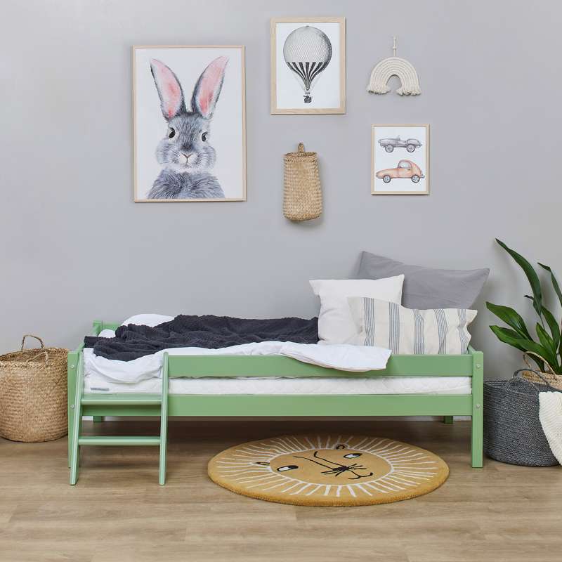 Kid'oh Juniorsäng - 70x160 cm - Grön 