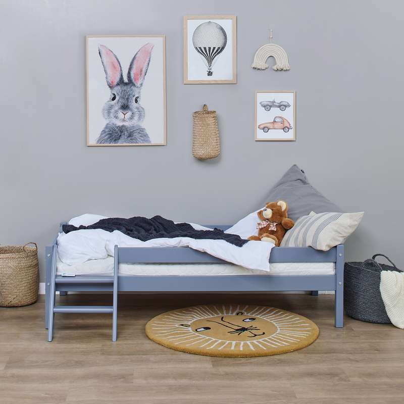 Kid'oh Juniorsäng - 70x160 cm - Grå 