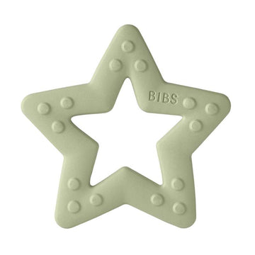 BIBS Spela - Baby Bitie Bitering - Stjärna - Salvia 