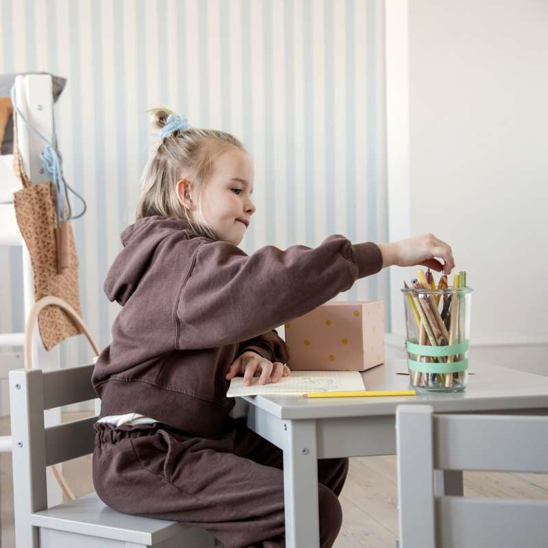 Hoppekids MADS Barnstol - Dove Grey