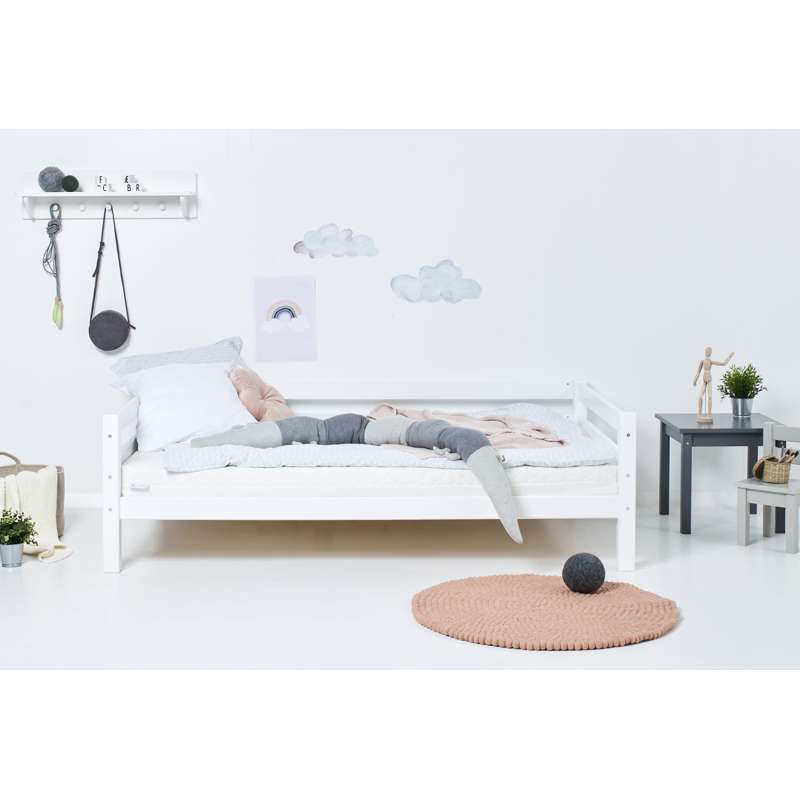 Hoppekids ECO Luxury - Juniorsäng - 120x200 cm. - Vit