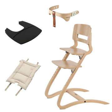 Leander Louie™ Högstol - Bok/Natur - Bundle 2 