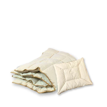 Oh'Naturel Økologisk Dyne og Pude - 70x100 cm. - Kapok/Baby