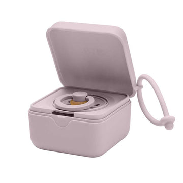 BIBS Accessories Nappbox - Nappbox m. plats för 3 nappar - Dusky Lilac