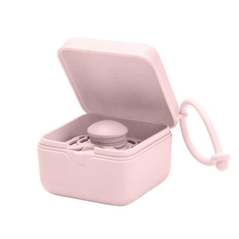 BIBS Accessories Pacifier Box - Nappbox med Plats för 3 Nappar - Blossom