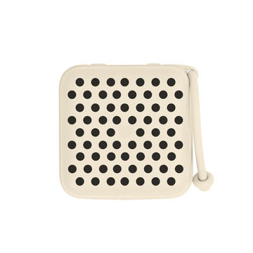 BIBS Tillbehör Nappbox - Nappbox - Polka Studio - Ivory/Black 